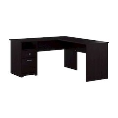 Cabot 60W L Shaped Computer Desk with Drawers
