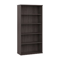 Studio C Tall 5 Shelf Bookcase