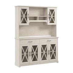 Lennox 60W Farmhouse Sideboard Buffet Cabinet with Hutch