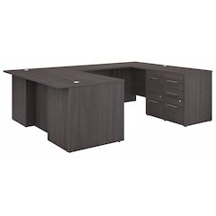 Office 500 72W U Shaped Executive Desk with Drawers