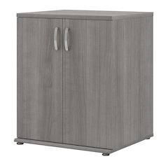 Universal Laundry Room Storage Cabinet with Doors and Shelves