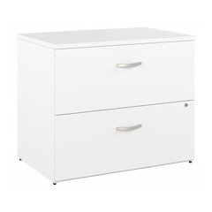 Hybrid 2 Drawer Lateral File Cabinet - Assembled