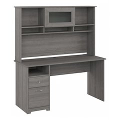 Cabot 60W Computer Desk with Hutch
