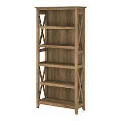 Key West Tall 5 Shelf Bookcase