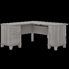 Somerset 60W L Shaped Desk with Storage
