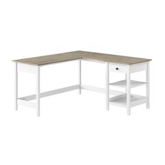 Mayfield 60W L Shaped Computer Desk with Storage