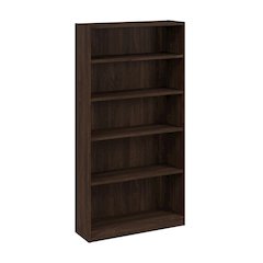 Vista Tall 5 Shelf Bookcase
