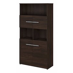 Office 500 5 Shelf Bookcase with Doors