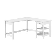 Broadview 60W L Shaped Computer Desk with Storage