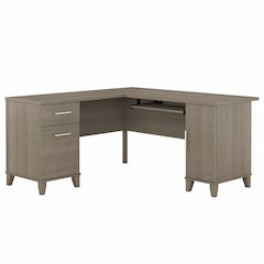 Somerset 60W L Shaped Desk with Storage