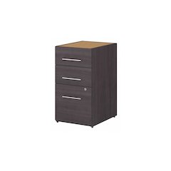 Office 500 16W 3 Drawer File Cabinet - Assembled