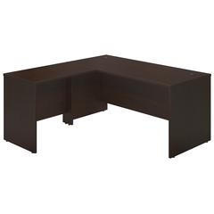 Series C Elite 66W x 30D Desk Shell with 36W Return in Mocha Cherry