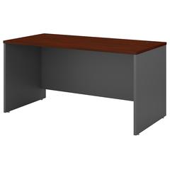 Bush Business Furniture Series C 60W x 30D Office Desk ,Hansen Cherry/Graphite Gray