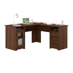 Cabot 60W L Shaped Computer Desk with Storage