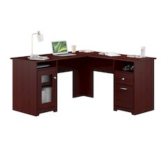 Cabot 60W L Shaped Computer Desk with Storage