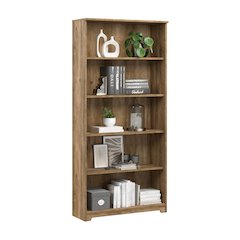 Cabot Tall 5 Shelf Bookcase