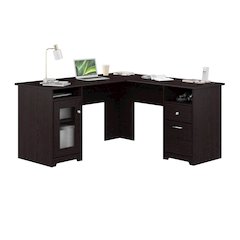 Cabot 60W L Shaped Computer Desk with Storage
