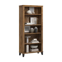 Somerset Tall 5 Shelf Bookcase