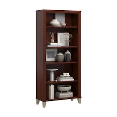 Somerset Tall 5 Shelf Bookcase