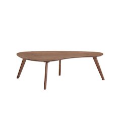 Wallace & Bay Pineda Coffee Table, Walnut Brown