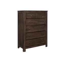 Wallace & Bay Verna Ash Brown 6-Drawer Chest