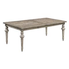 Butterfly Leaf Dining Table with Self-Storing Butterfly Extension Legs