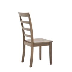 Boulder Dining Chairs, Set of 2 - Barnwood Wire-Brush