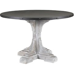 Serrano Round Table, White-Wash