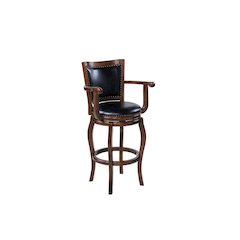 Jones Extra Tall Swivel Bar Stool - Cappuccino
