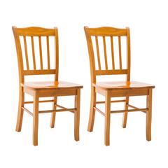 Shaker Dining Chairs, Set of 2 - Oak