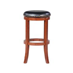 Cordova Swivel Bakckless Bar Stool - Cherry