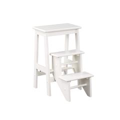 Niko Folding 24" Step Stool - Cream