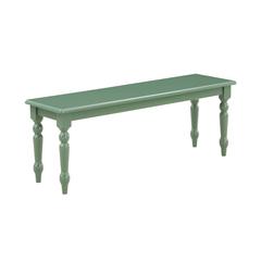 Carolina Dining Bench - Equestrian Green