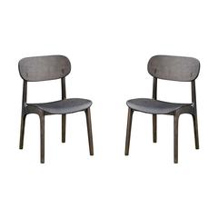 Solvang Dining Chair - Carbonite Finish - Set of 2