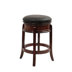 Magellan Swivel Backless Counter Stool - Brandy