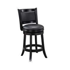 Augusta Swivel Counter Stool - Black