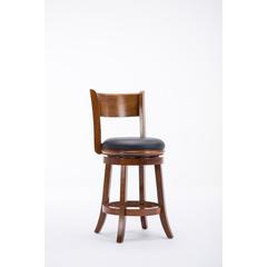 Palmetto Swivel Counter Stool  - Walnut