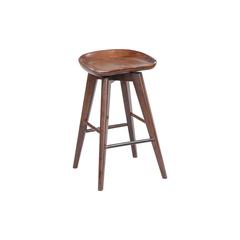 Bali Backless Swivel Counter Stool - Cappuccino