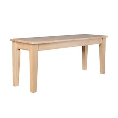 Shaker Dining Bench - Blonde Oak
