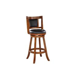 Avianna Swivel Bar Stool - Walnut
