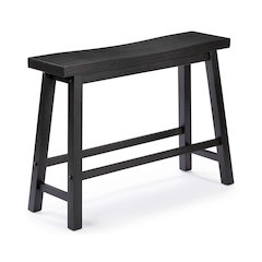Sonoma Backless Bench - Black Charcoal