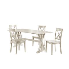 Jamestown 5pc Dining Set - Antique White
