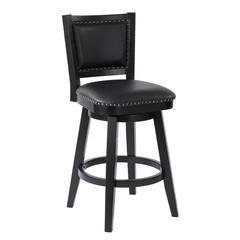 Broadmoor Bar Height Swivel Stool - Black