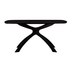 Orleans 63" Cozy Corner Dining Table - Black