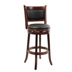 29" Augusta Swivel Stool, Cherry