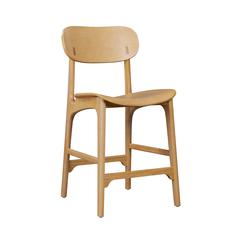 Solvang Wood Counter Stool - Natural Finish