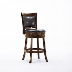 Bristol Swivel Counter Stool - Cappuccino