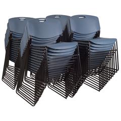 Zeng Stack Chair (50 pack)- Blue