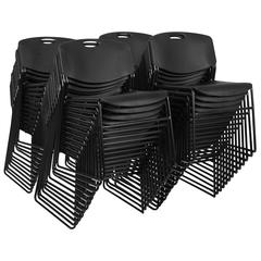 Zeng Stack Chair (50 pack)- Black