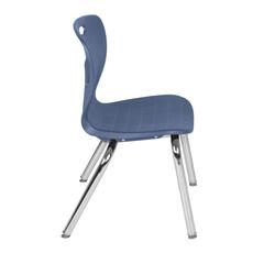 Andy 15" Stack Chair (4 pack)- Navy Blue